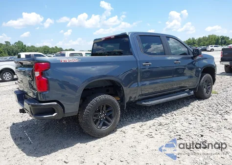 2021 Chevrolet Silverado 1500 4Wd Short Bed Custom Trail Boss from USA, damaged, VIN 1GCPYCEF9MZ250831